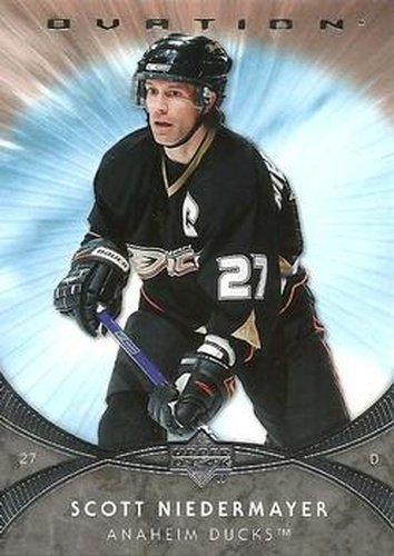 #99 Scott Niedermayer - Scott Niedermayer - 2007-08 Upper Deck Ovation Hockey