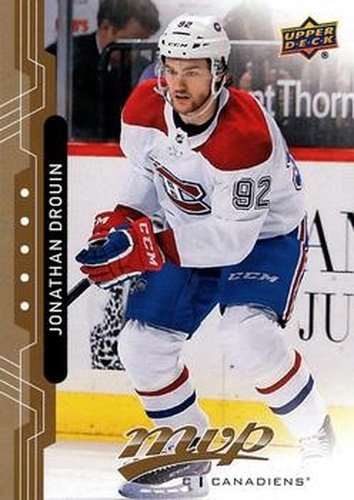 #99 Jonathan Drouin - Montreal Canadiens - 2018-19 Upper Deck MVP Hockey