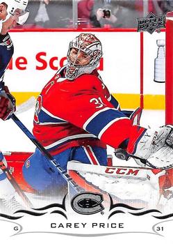 #99 Carey Price - Montreal Canadiens - 2018-19 Upper Deck Hockey