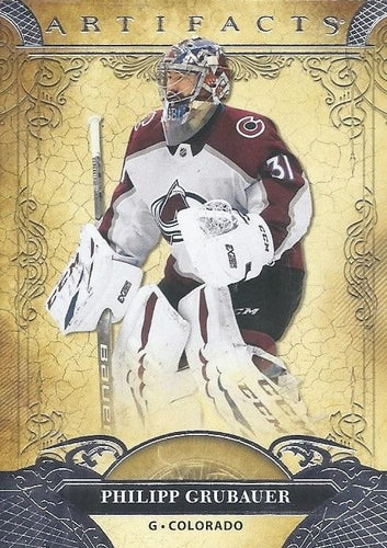 #99 Philipp Grubauer - Colorado Avalanche - 2020-21 Upper Deck Artifacts Hockey
