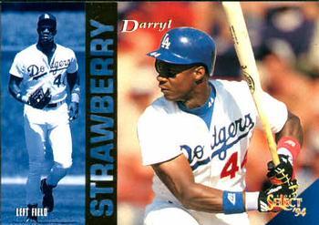 #99 Darryl Strawberry - Los Angeles Dodgers - 1994 Select Baseball