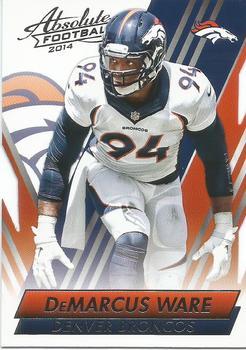 #99 DeMarcus Ware - Denver Broncos - 2014 Panini Absolute - Retail Football
