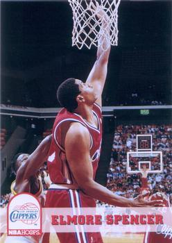 #99 Elmore Spencer - Los Angeles Clippers - 1993-94 Hoops Basketball