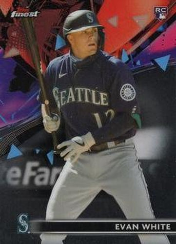 #99 Evan White - Seattle Mariners - 2021 Finest Baseball