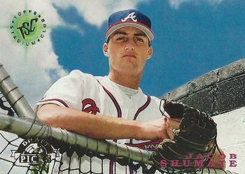 #99 Jacob Shumate - Atlanta Braves - 1995 Stadium Club Baseball