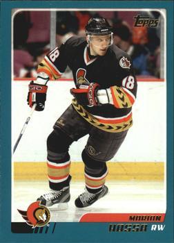 #99 Marian Hossa - Ottawa Senators - 2003-04 Topps Hockey