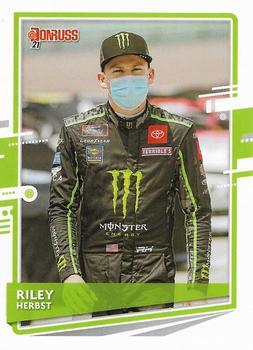 #99 Riley Herbst - Joe Gibbs Racing - 2021 Donruss Racing