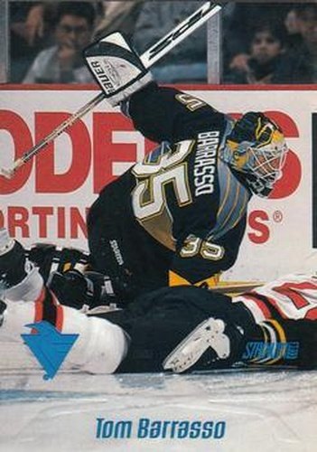 #99 Tom Barrasso - Pittsburgh Penguins - 1999-00 Stadium Club Hockey