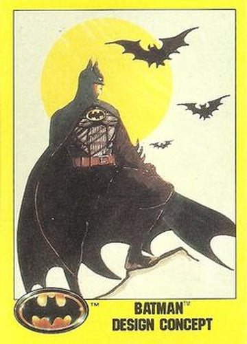 #199 Batman Design Concept - 1989 Topps Batman