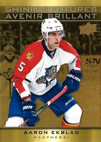 #SF-9 Aaron Ekblad - Florida Panthers - 2015-16 Upper Deck Tim Hortons Hockey - Shining Futures