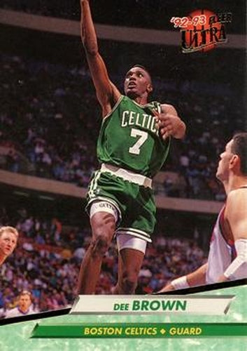 #9 Dee Brown - Boston Celtics - 1992-93 Ultra Basketball