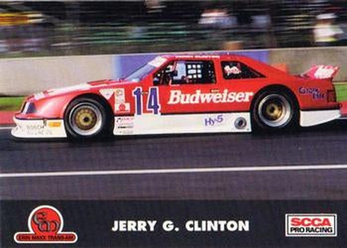 #9 Jerry G. Clinton's Car - 1992 Erin Maxx Trans-Am Racing