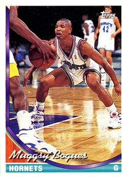 #9 Muggsy Bogues - Charlotte Hornets - 1993-94 Topps Basketball