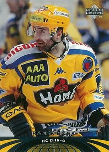 #9 Radek Bonk - Zlin - 2004-05 UD All-World Edition Hockey