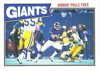 #9 Mark Bavaro - New York Giants - 1987 Topps Football