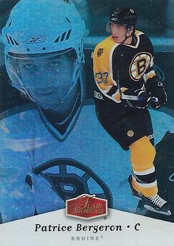 #9 Patrice Bergeron - Boston Bruins - 2006-07 Flair Showcase Hockey