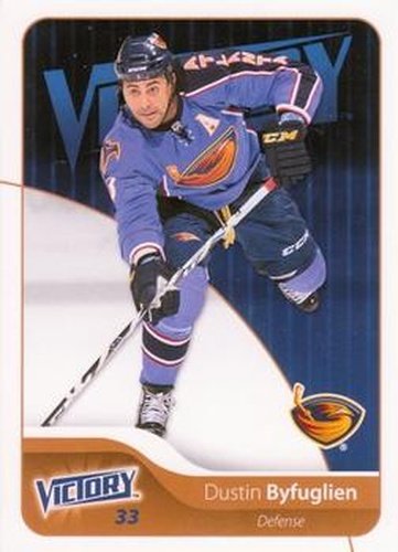 #9 Dustin Byfuglien - Atlanta Thrashers - 2011-12 Upper Deck Victory Hockey
