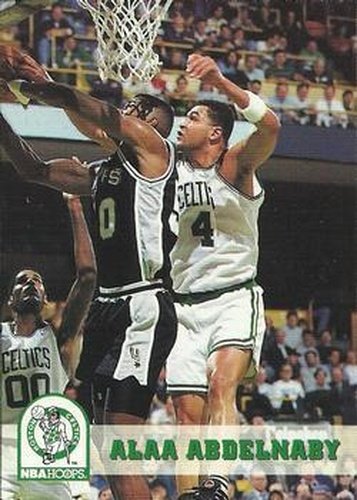 #9 Alaa Abdelnaby - Boston Celtics - 1993-94 Hoops Basketball
