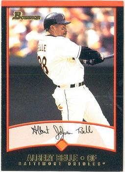 #9 Albert Belle - Baltimore Orioles - 2001 Bowman Baseball