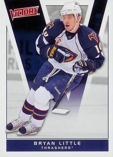 #9 Bryan Little - Atlanta Thrashers - 2010-11 Upper Deck Victory Hockey