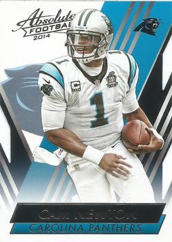 #9 Cam Newton - Carolina Panthers - 2014 Panini Absolute - Retail Football