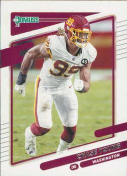 #9 Chase Young - Washington Football Team - 2021 Donruss Football