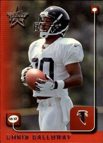 #9 Chris Calloway - Atlanta Falcons - 1999 Leaf Rookies & Stars Football