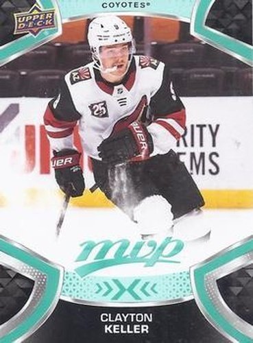 #9 Clayton Keller - Arizona Coyotes - 2021-22 Upper Deck MVP Hockey