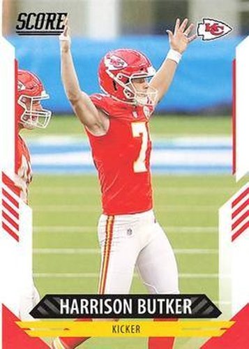 #9 Harrison Butker - Kansas City Chiefs - 2021 Score Football