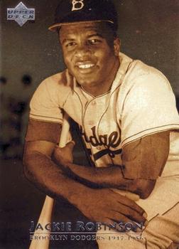 #9 Jackie Robinson - Brooklyn Dodgers - 1997 Upper Deck Baseball