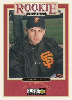 #9 Jacob Cruz - San Francisco Giants - 1997 Collector's Choice Baseball