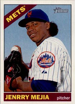 #9 Jenrry Mejia - New York Mets - 2015 Topps Heritage Baseball