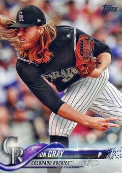 #9 Jon Gray - Colorado Rockies - 2018 Topps Baseball
