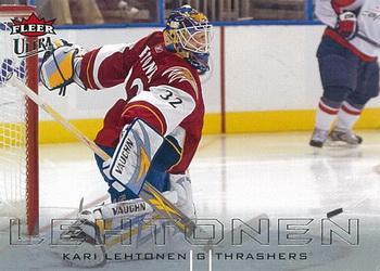 #9 Kari Lehtonen - Atlanta Thrashers - 2009-10 Ultra Hockey