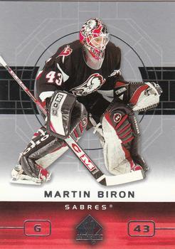 #9 Martin Biron - Buffalo Sabres - 2002-03 SP Authentic Hockey