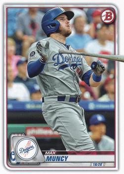 #9 Max Muncy - Los Angeles Dodgers - 2020 Bowman Baseball