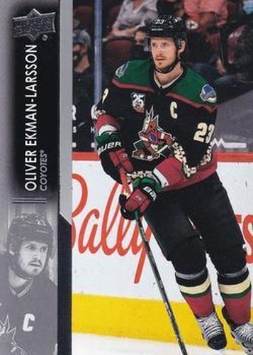 #9 Oliver Ekman-Larsson - Arizona Coyotes - 2021-22 Upper Deck Hockey