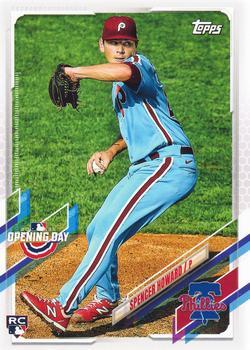 #9 Spencer Howard - Philadelphia Phillies - 2021 Topps Opening Day Baseball