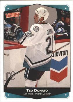 #9 Ted Donato - Anaheim Mighty Ducks - 1999-00 Upper Deck Victory Hockey