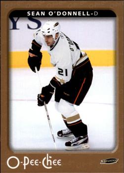 #9 Sean O'Donnell - Anaheim Ducks - 2006-07 O-Pee-Chee Hockey