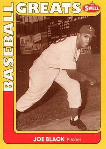 #9 Joe Black - Brooklyn Dodgers - 1991 Swell Baseball Greats