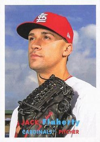 #9 Jack Flaherty - St. Louis Cardinals - 2021 Topps Archives Baseball