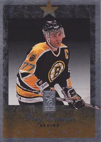 #9 Ray Bourque - Boston Bruins - 1995-96 Donruss Elite Hockey