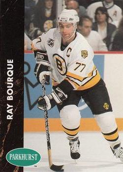 #9 Ray Bourque - Boston Bruins - 1991-92 Parkhurst Hockey