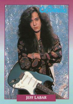 #9 Jeff Labar - 1991 Brockum Rock Cards