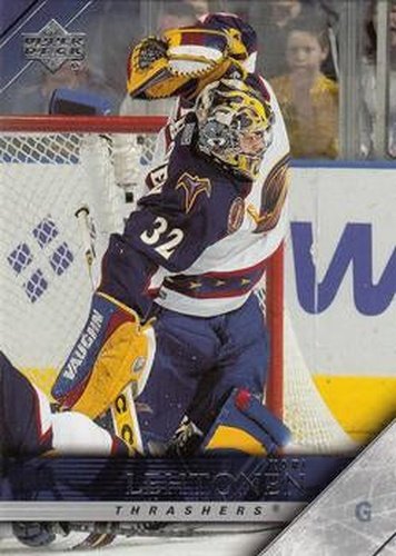 #9 Kari Lehtonen - Atlanta Thrashers - 2005-06 Upper Deck Hockey