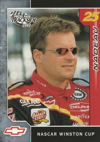 #9 Jerry Nadeau - Hendrick Motorsports - 2002 Press Pass Trackside Racing