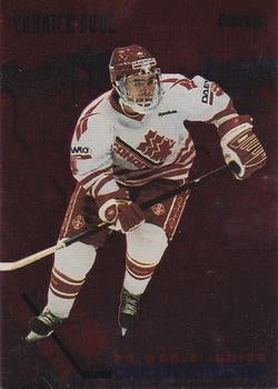 #9 Yanick Dube Canada - 1993-94 Donruss Hockey - 1994 World Junior Championship Canada