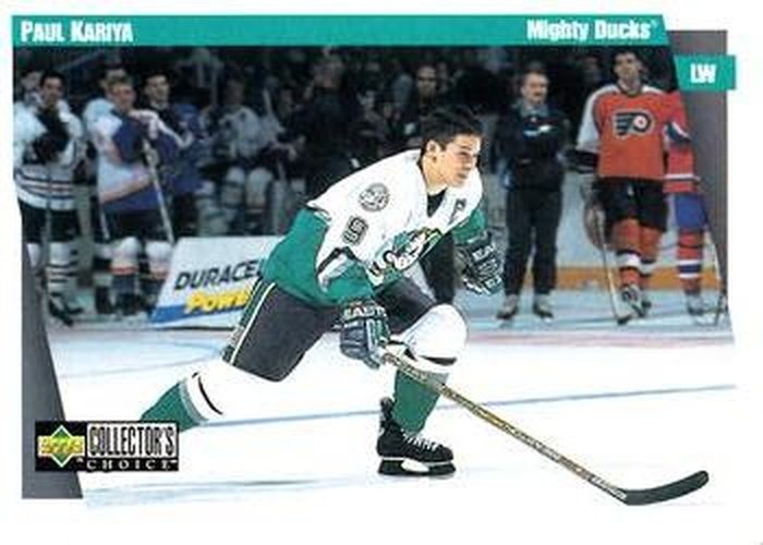 #9 Paul Kariya - Anaheim Mighty Ducks - 1997-98 Collector's Choice Hockey