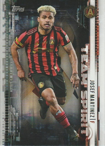 #TS-9 Josef Martinez - Atlanta United - 2021 Topps MLS Soccer - Team Spirit